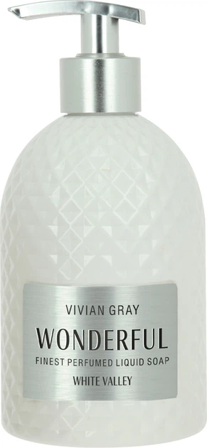 Mydło do rąk w płynie Vivian Gray Wonderful White Valley 500 ml (4250120736235) - obraz 1