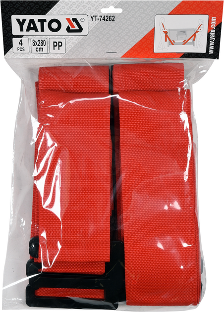 Pasy do przenoszenia mebli Yato YT-74262 8 x 280 cm (5906083048692)  - obraz 4