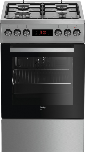 Плита комбінована Beko FSE52326DXD - зображення 1