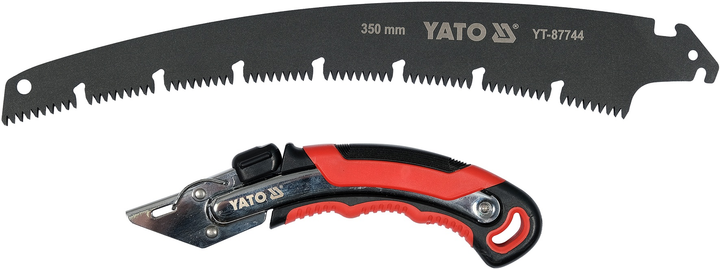 Садова пила Yato YT-87744 зігнута 350 мм (5906083096686) - зображення 4