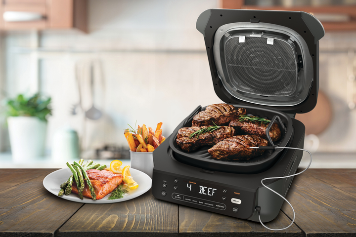 Гриль Ninja Sizzle Air Grill & Air Fryer з Cooking probe (EG351EU) - зображення 19