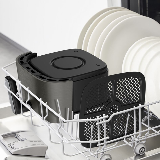 Frytkownica beztłuszczowa Tefal Easy Fry Silence EY551HE0 - obraz 2