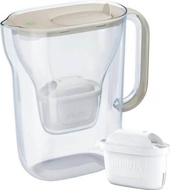 Dzbanek filtrujący Brita Style Essential MxPro 2.4 l Piaskowy (1058041) - obraz 1