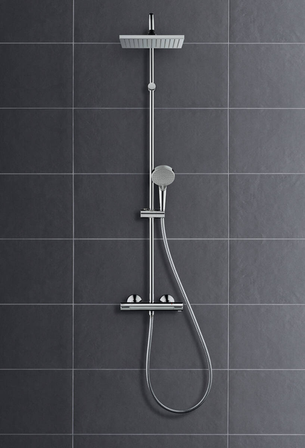 System prysznicowy Hansgrohe Vernis Shape Showerpipe 230 1jet 26286670 - obraz 2