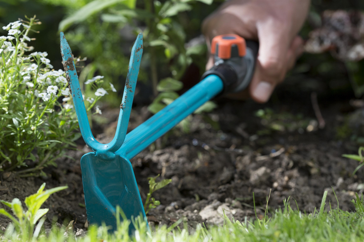 Сапка ручна Gardena Combisystem Classic Ergo прямокутна 5 см 2 зубця (08913-20.000.00) - зображення 7