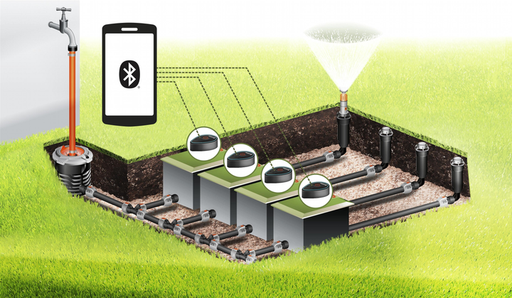 Zawór nawadniający Gardena 9V Bluetooth (01285-20.000.00) - obraz 3