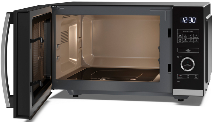 Kuchenka mikrofalowa Sharp QS254AEB Czarna (YC-QS254AE-B) - obraz 4