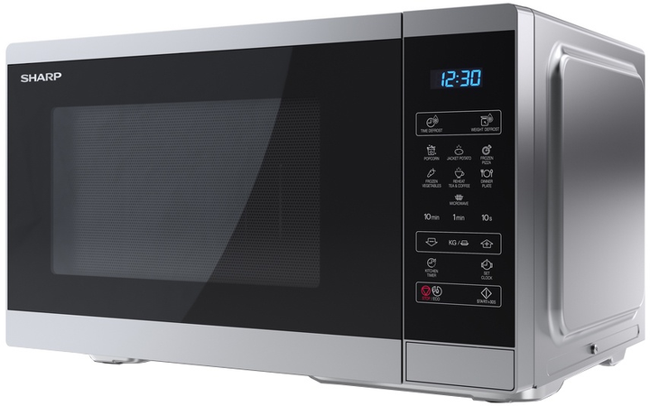 Kuchenka mikrofalowa Sharp MS252AE Srebrna (YC-MS252AE-S) - obraz 2