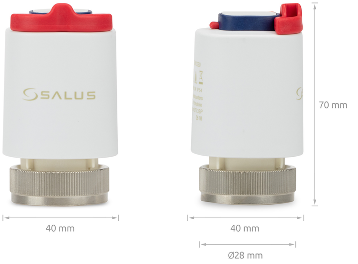 Термопривід Salus T28NC230 (230V) - зображення 3