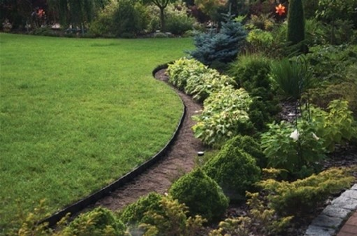 Бордюр Bradas Wood Border 130 мм х 2.8 мм х 10 м Коричневий (OBWBR1013) - зображення 4