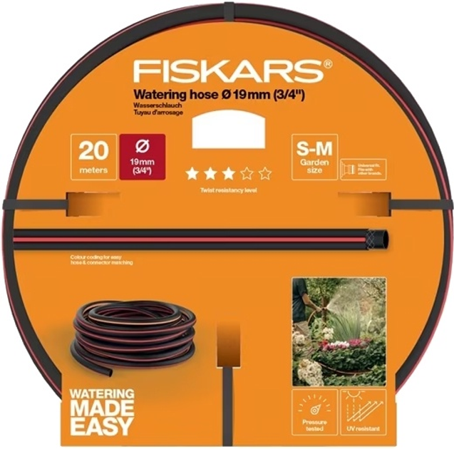 Садовий шланг Fiskars 3/4"(19 мм) 20 м Q3 (1027109) - зображення 1