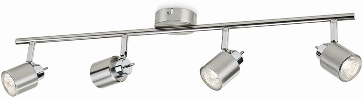 Спотовий світильник Philips Meranti bar/tube Нікель 4x35W (915005222401) - зображення 2