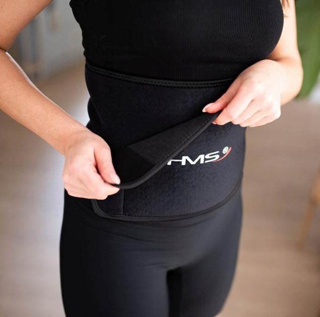 Hula-hop HMS HHM15 magnetyczny z licznikiem i pasem BR163 Black Plus Size Niebieski (5907695558098) - obraz 11