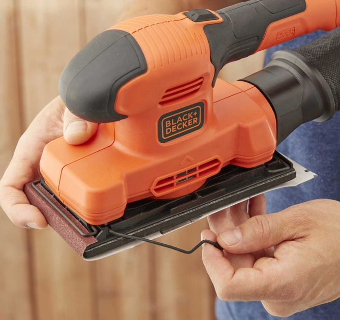Szlifierka wibracyjna Black+Decker BEW220 - obraz 3