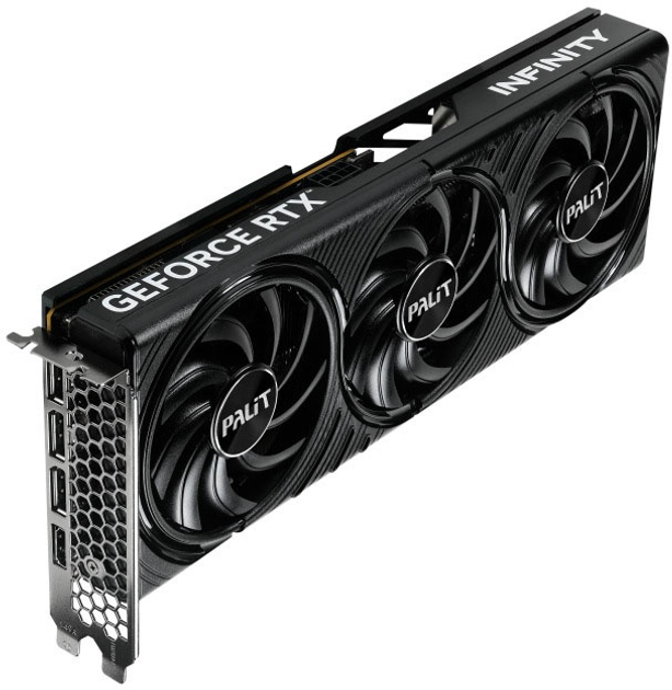 Відеокарта Palit PCI-Ex GeForce RTX 5060 Infinity 3 OC 8GB GDDR7 (128bit) (2580/28000) (HDMI, 3 x DisplayPort) (NE75060T19P1-GB2063S) - зображення 4