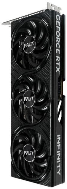 Відеокарта Palit PCI-Ex GeForce RTX 5060 Infinity 3 OC 8GB GDDR7 (128bit) (2580/28000) (HDMI, 3 x DisplayPort) (NE75060T19P1-GB2063S) - зображення 5