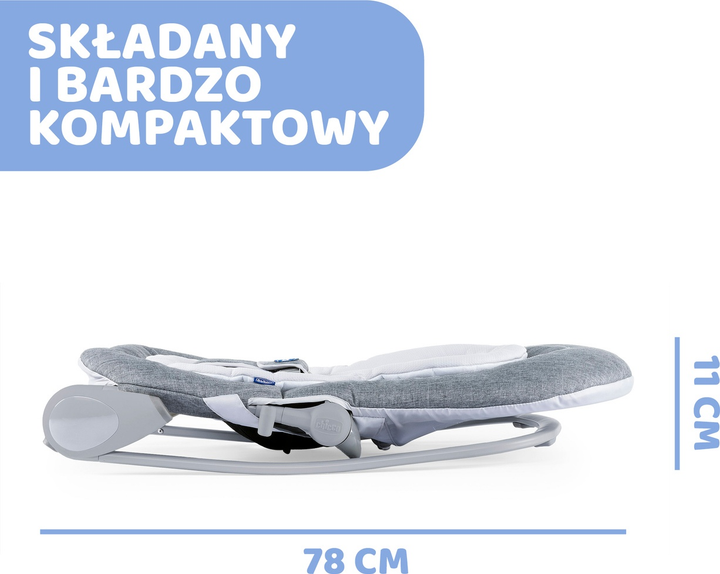 Крісло-гойдалка Chicco Hoopla Сіре (79840.77) - зображення 5