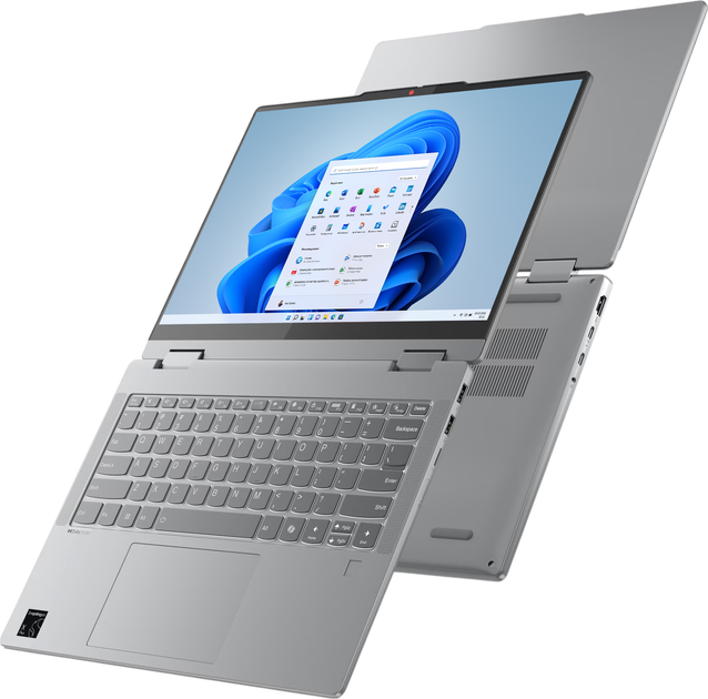 Laptop Lenovo IdeaPad 5 2-in-1 14Q8X9 (83GH002EPB) Luna Grey - obraz 13