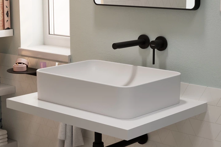 Наружная часть смесителя скрытого монтажа для раковины Hansgrohe Zesis S 74750670 - изображение 2