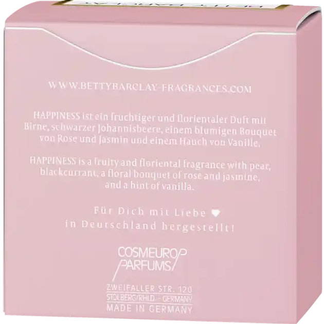 Woda toaletowa damska Betty Barclay Happiness 20 ml (4011700341122) - obraz 4