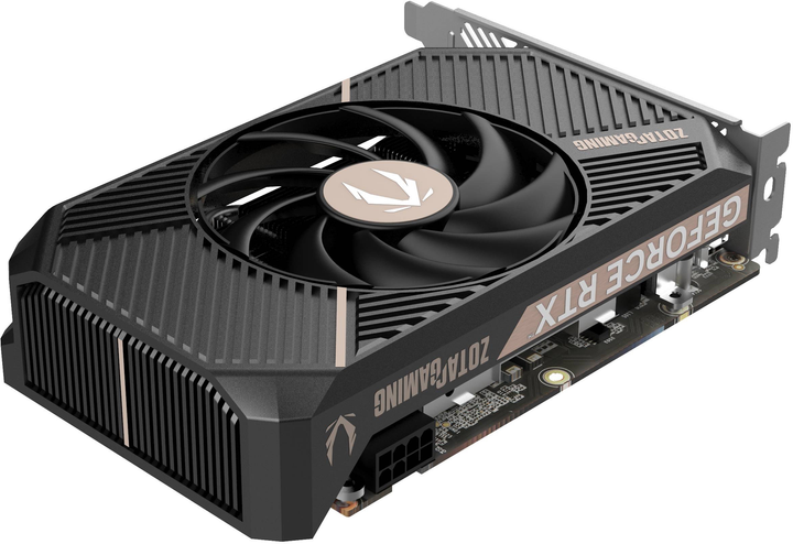 Karta graficzna Zotac PCI-Ex GeForce RTX 5060 SOLO 8GB GDDR7 (128bit) (2497/28000) (HDMI, 3 x DisplayPort) (ZT-B50600G-10L) - obraz 2