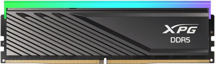 Pamięć RAM ADATA DDR5-6000 32768MB PC5-48000 (Kit of 2x16384) Lancer Blade RGB Black (4711658150189) - obraz 1