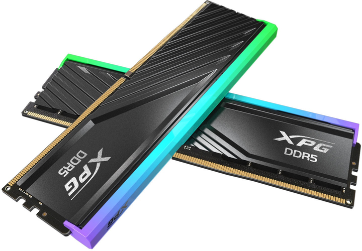Pamięć RAM ADATA DDR5-6000 32768MB PC5-48000 (Kit of 2x16384) Lancer Blade RGB Black (4711658150189) - obraz 3