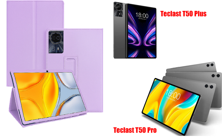 Чехол-подставка CRAYTON для Teclast T50 Plus, T50 Pro – стиль, защита и ручная сборка, цвет Фиолетовый - Фото 1 Чехол-подставка CRAYTON для Teclast T50 Plus, T50 Pro – стиль, защита и ручная сборка, цвет Фиолетовый - изображение 1