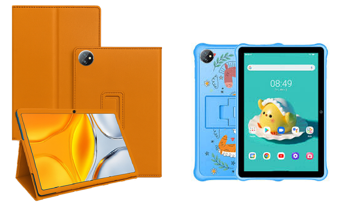 Чехол-подставка CRAYTON для Blackview TAB A7 Kids – стиль, защита и ручная сборка, цвет Оранжевый - Фото 1 Чехол-подставка CRAYTON для Blackview TAB A7 Kids – стиль, защита и ручная сборка, цвет Оранжевый - изображение 1