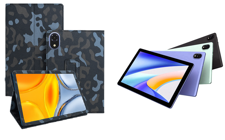 Чехол-подставка CRAYTON для DOOGEE Tab U10, U10 Pro – стиль, защита и ручная сборка, цвет Хаки зима - Фото 1 Чехол-подставка CRAYTON для DOOGEE Tab U10, U10 Pro – стиль, защита и ручная сборка, цвет Хаки зима - изображение 1