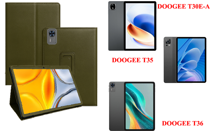 Чехол-подставка CRAYTON для DOOGEE T30E-A, T35, T36 – стиль, защита и ручная сборка, цвет Оливковый - Фото 1 Чехол-подставка CRAYTON для DOOGEE T30E-A, T35, T36 – стиль, защита и ручная сборка, цвет Оливковый - изображение 1