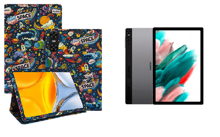 Чехол-подставка CRAYTON для UMIDIGI Tab A13 – стиль, защита и ручная сборка, цвет Космос - Фото 1 Чехол-подставка CRAYTON для UMIDIGI Tab A13 – стиль, защита и ручная сборка, цвет Космос - изображение 1