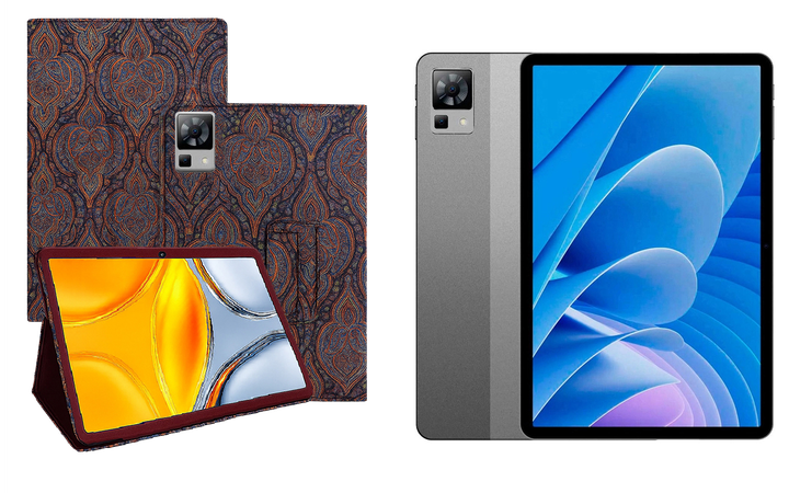 Чехол-подставка CRAYTON для DOOGEE T30, T30 Pro – стиль, защита и ручная сборка, цвет Пестрый - Фото 1 Чехол-подставка CRAYTON для DOOGEE T30, T30 Pro – стиль, защита и ручная сборка, цвет Пестрый - изображение 1