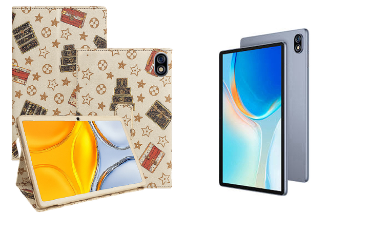 Чехол-подставка CRAYTON для Ulefone Tab W10 – стиль, защита и ручная сборка, цвет Л белый - Фото 1 Чехол-подставка CRAYTON для Ulefone Tab W10 – стиль, защита и ручная сборка, цвет Л белый - изображение 1