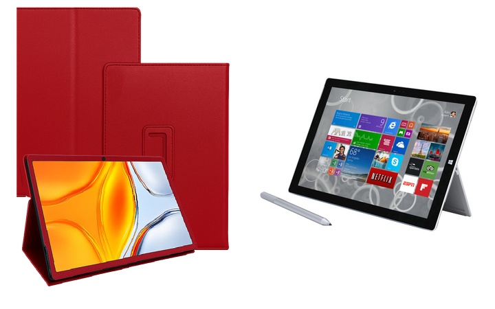 Чехол-подставка CRAYTON для Microsoft Surface Pro 2, Pro 3, Pro 4 – стиль, защита и ручная сборка, цвет Красный - Фото 1 Чехол-подставка CRAYTON для Microsoft Surface Pro 2, Pro 3, Pro 4 – стиль, защита и ручная сборка, цвет Красный - изображение 1