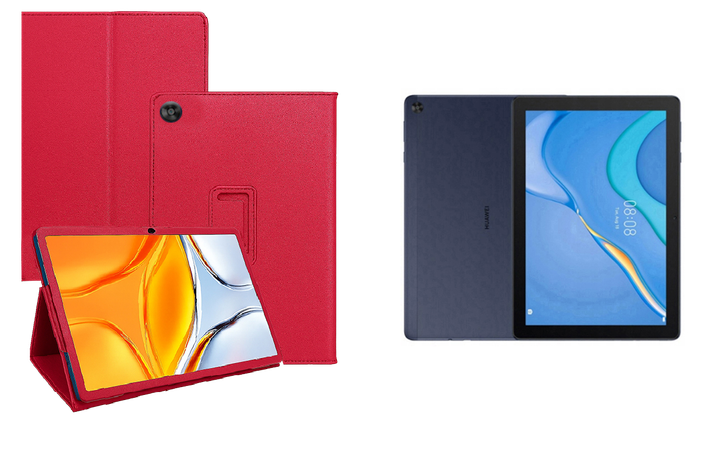 Чохол-підставка CRAYTON для Huawei MatePad T10, T10s, T10S (2nd Gen) – стиль, захист і ручна збірка, колір Малиновий - Фото 1 Чохол-підставка CRAYTON для Huawei MatePad T10, T10s, T10S (2nd Gen) – стиль, захист і ручна збірка, колір Малиновий - зображення 1