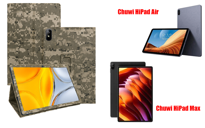 Чохол-підставка CRAYTON для Chuwi HiPad Air, HiPad Max – стиль, захист і ручна збірка, колір Піксель М14 - Фото 1 Чохол-підставка CRAYTON для Chuwi HiPad Air, HiPad Max – стиль, захист і ручна збірка, колір Піксель М14 - зображення 1