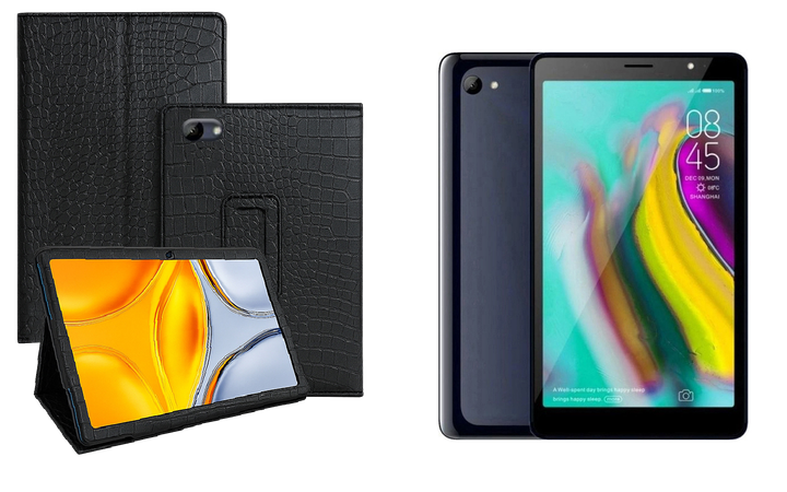 Чехол-подставка CRAYTON для Tecno Tab 7 P704a – стиль, защита и ручная сборка, цвет Крокодил - Фото 1 Чехол-подставка CRAYTON для Tecno Tab 7 P704a – стиль, защита и ручная сборка, цвет Крокодил - изображение 1