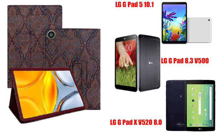 Чехол-подставка CRAYTON для LG G Pad 5 10.1, Pad 8.3, Pad X 8.0 – стиль, защита и ручная сборка, цвет Пестрый - Фото 1 Чехол-подставка CRAYTON для LG G Pad 5 10.1, Pad 8.3, Pad X 8.0 – стиль, защита и ручная сборка, цвет Пестрый - изображение 1