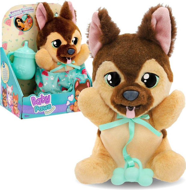 Interaktywna zabawka Baby Paws Yummy Owczarek niemiecki z akcesoriami (926363IM) - obraz 2