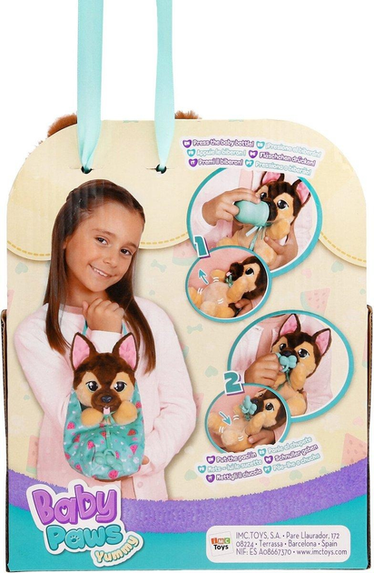 Interaktywna zabawka Baby Paws Yummy Owczarek niemiecki z akcesoriami (926363IM) - obraz 6