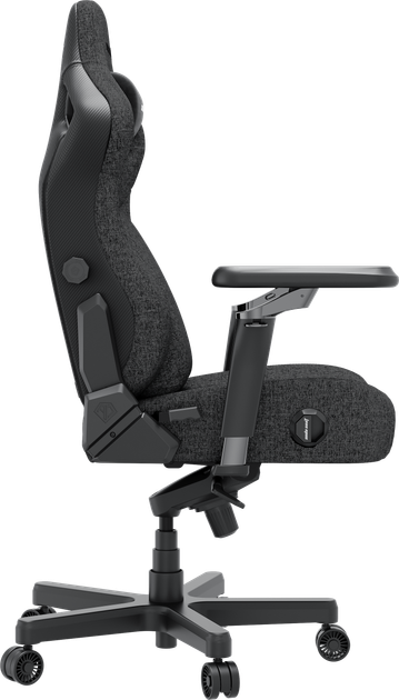 Fotel gamingowy Anda Seat Kaiser 4 V2 Size XL Dark Gray Fabric (AD12YDDC-XLL-20-GB-CF-03) - obraz 5
