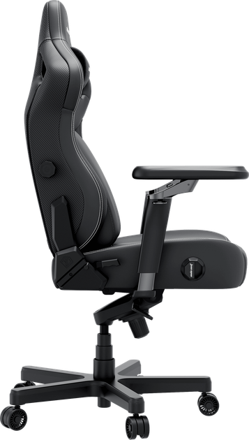 Fotel gamingowy Anda Seat Kaiser 4 V2 Size XL Black PVC (AD12YDDC-XLL-20-B-PV/C-03) - obraz 5