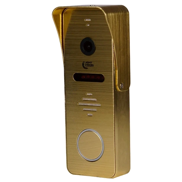 Вызывная панель Light Vision RIO FHD GOLD IP66 - Фото 1 Вызывная панель Light Vision RIO FHD GOLD IP66 - изображение 1