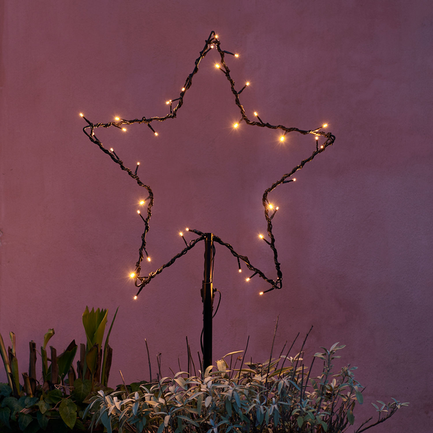 Гірлянда Sirius Top-Line Garden Star 40 LED 60 см (5707310509005) - зображення 3