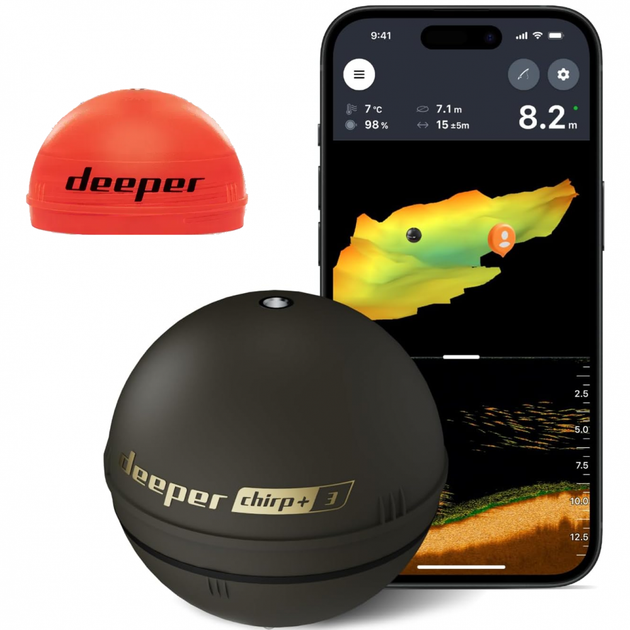 Беспроводной эхолот Deeper Smart Sonar CHIRP+ 3.0 - изображение 2