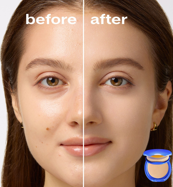 Змінний блок компактного тонального крему Shiseido Sun Uv Protector Spf 30 Dark Beige 12 г (730852213241) - зображення 2