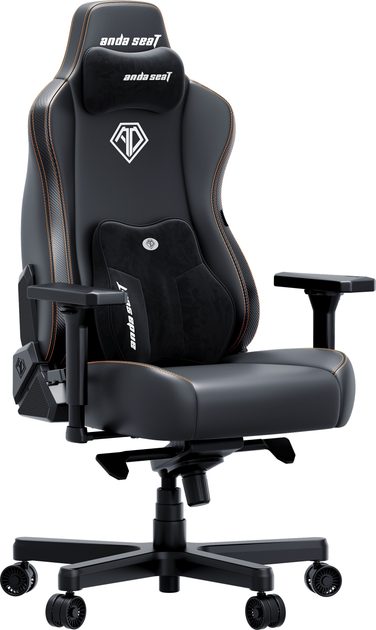Fotel gamingowy Anda Seat Kaiser 3E Size XL Black PVC (AD23YC-XL-08-B-PV/C-B01) - obraz 2