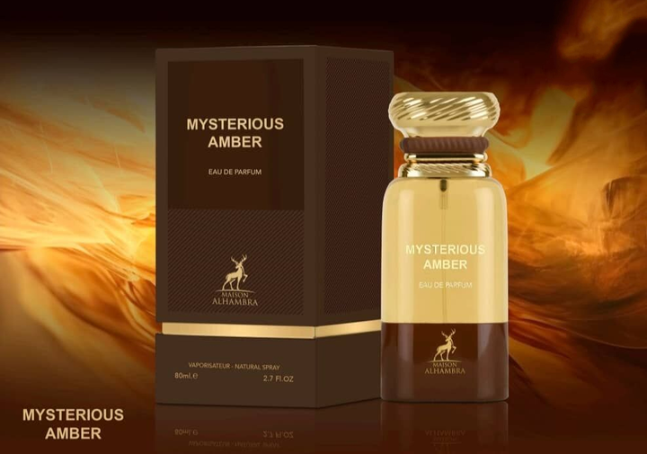 Woda perfumowana unisex Maison Alhambra Mysterious Amber 80 ml (6290360599182) - obraz 2