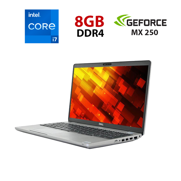 Ноутбук Dell Latitude 5511 / 15.6" (1920x1080) IPS Touch / Intel Core i7-10750H (6 (12) ядер по 2.6 - 5.0 GHz) / 8 GB DDR4 / 240 GB SSD / nVidia GeForce MX250, 2 GB GDDR5, 64-bit / WebCam / 4G б/у - Фото 1 Ноутбук Dell Latitude 5511 / 15.6" (1920x1080) IPS Touch / Intel Core i7-10750H (6 (12) ядер по 2.6 - 5.0 GHz) / 8 GB DDR4 / 240 GB SSD / nVidia GeForce MX250, 2 GB GDDR5, 64-bit / WebCam / 4G б/у - изображение 1